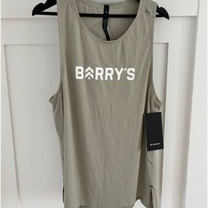 Lululemon x Barry’s / Men’s / Raw Linen Textured Train Tank / Size Large